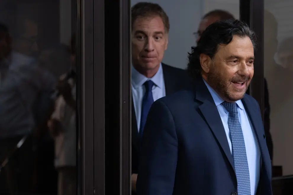 Gustavo Sáenz y Diego Santilli