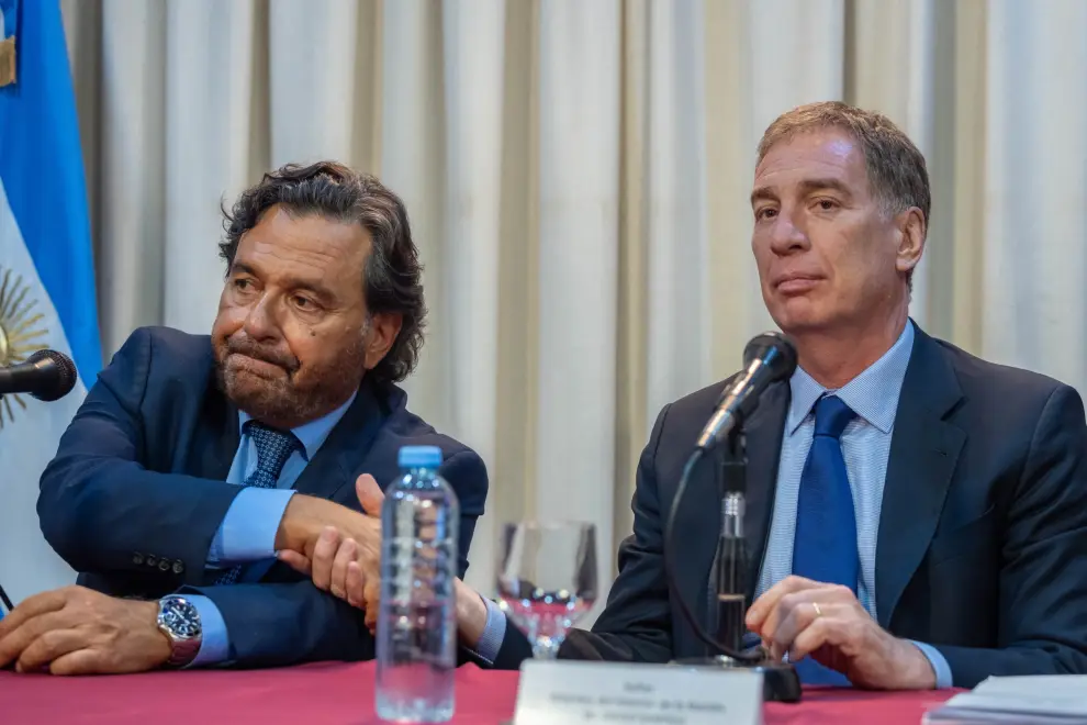 Gustavo Sáenz y Diego Santilli