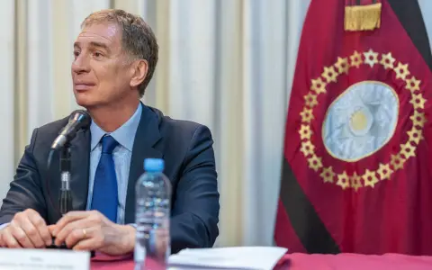 Rogelio Frigerio y Diego Santilli