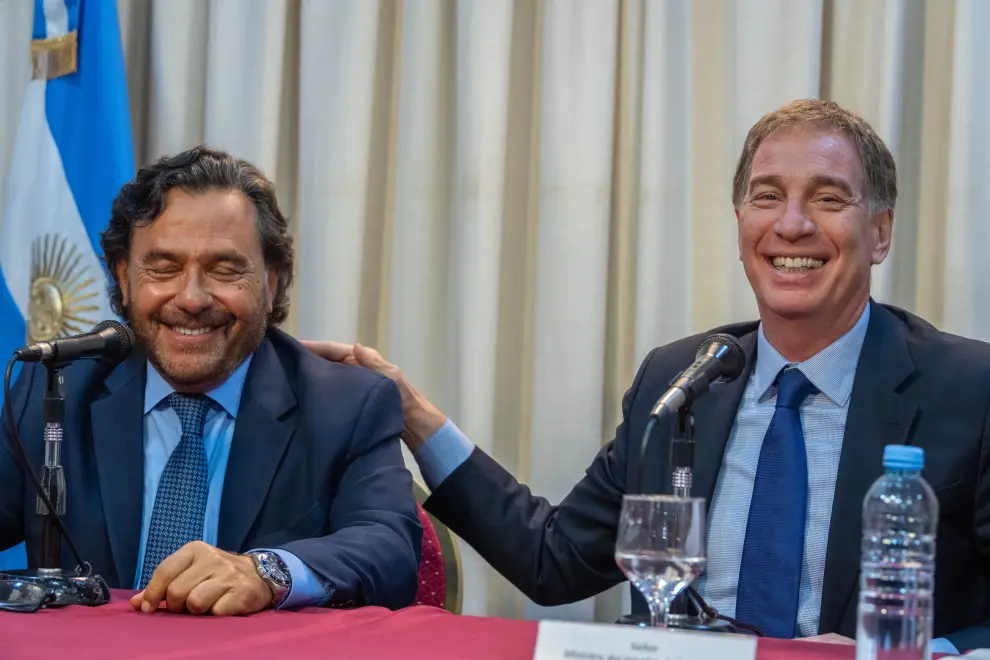 Gustavo Sáenz y Diego Santilli