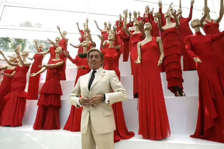 La muerte de Valentino Garavani tuvo eco en todo el mundo