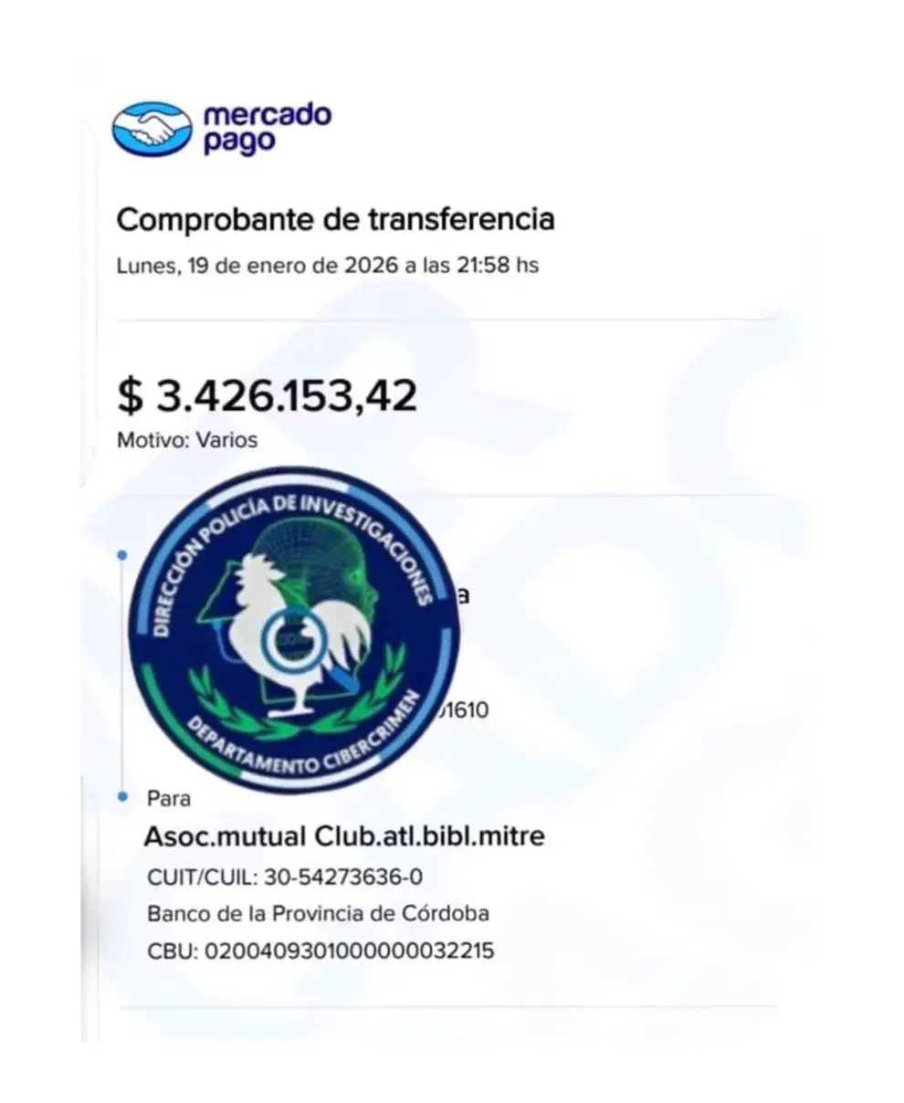 Tipeó mal el alias y envió por error más de 3 millones