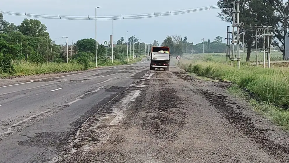 La ruta 9/34 en Salta, conocida como "la ruta de la muerte".