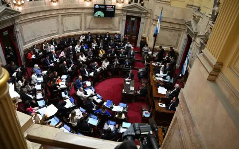 El pleno de la Cámara alta