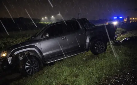 Amarok accidentada