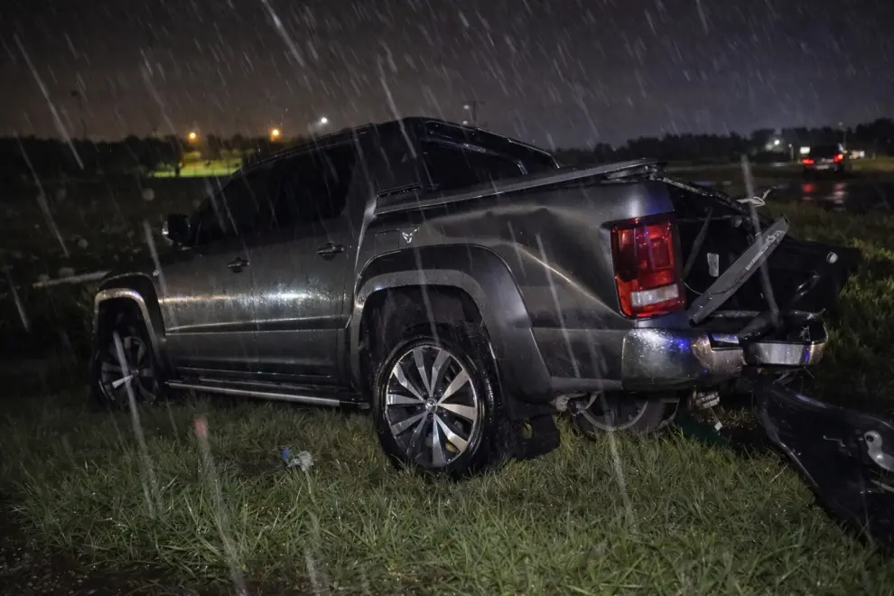 Amarok accidentada