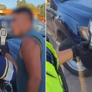 Detectan a un subcomisario de la Policía Federal borracho mientras manejaba un móvil oficial