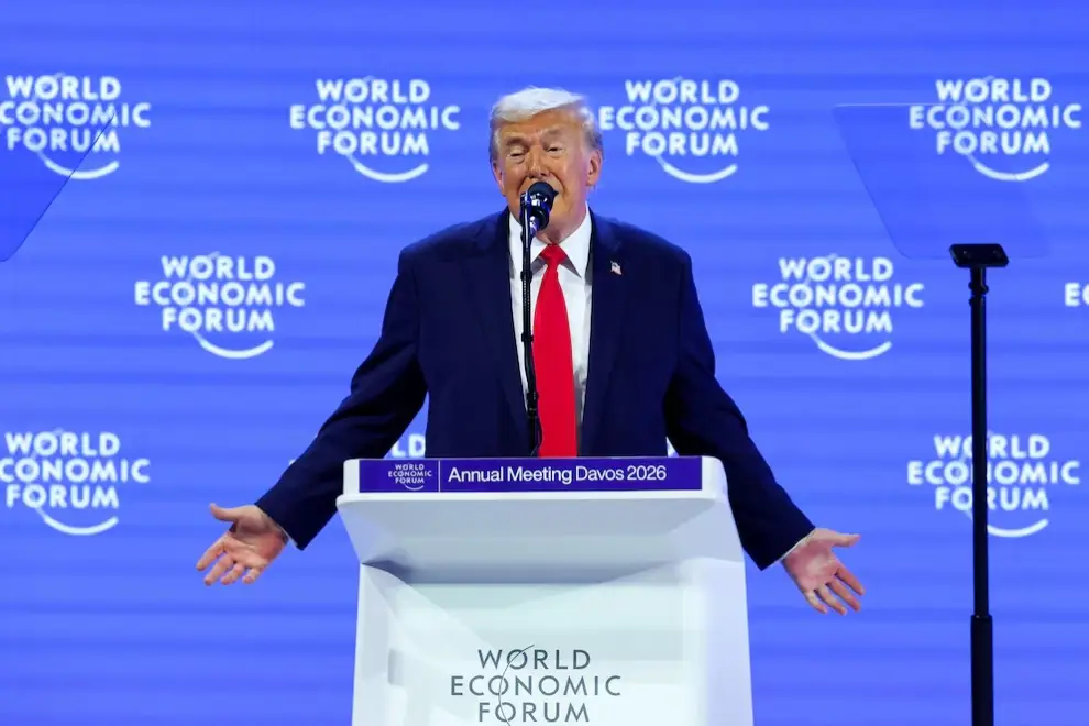 Donald Trump en Davos