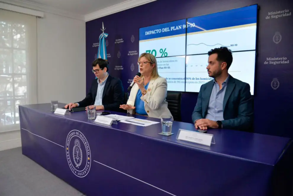 La presentación de Alejandra Monteoliva
