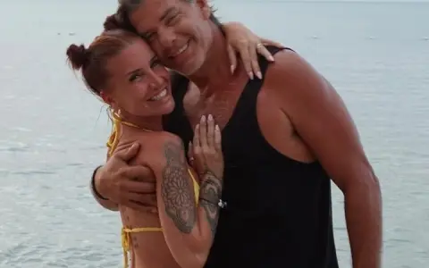 Flor Peña y su esposo, Ramiro Ponce de León. Foto: Instagram. 