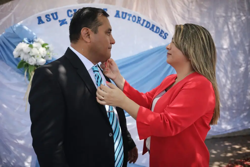 Leopoldo Cuenca y Paola Torres