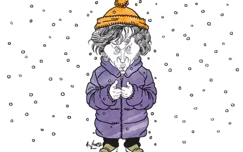 Javier Milei por Alfredo Sábat