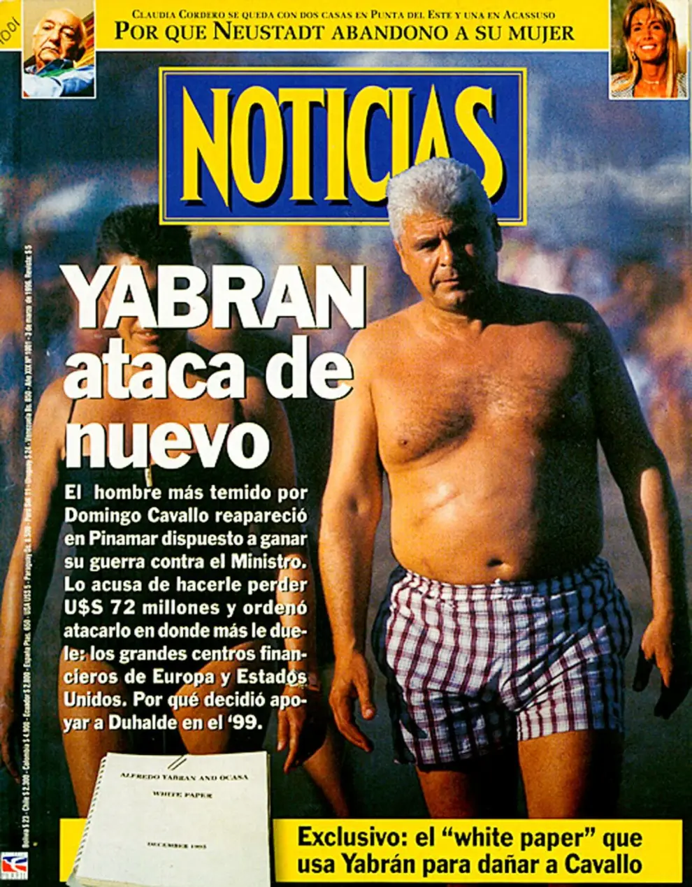 La tapa de Noticias