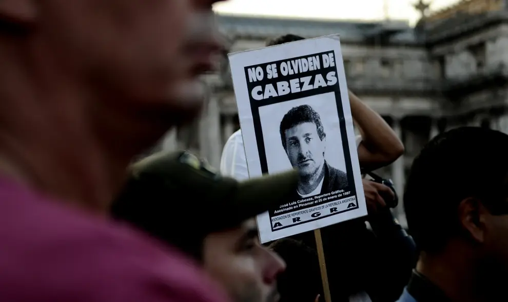 "No se olviden de Cabezas"