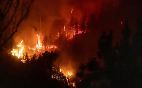 Incendios en Chubut
