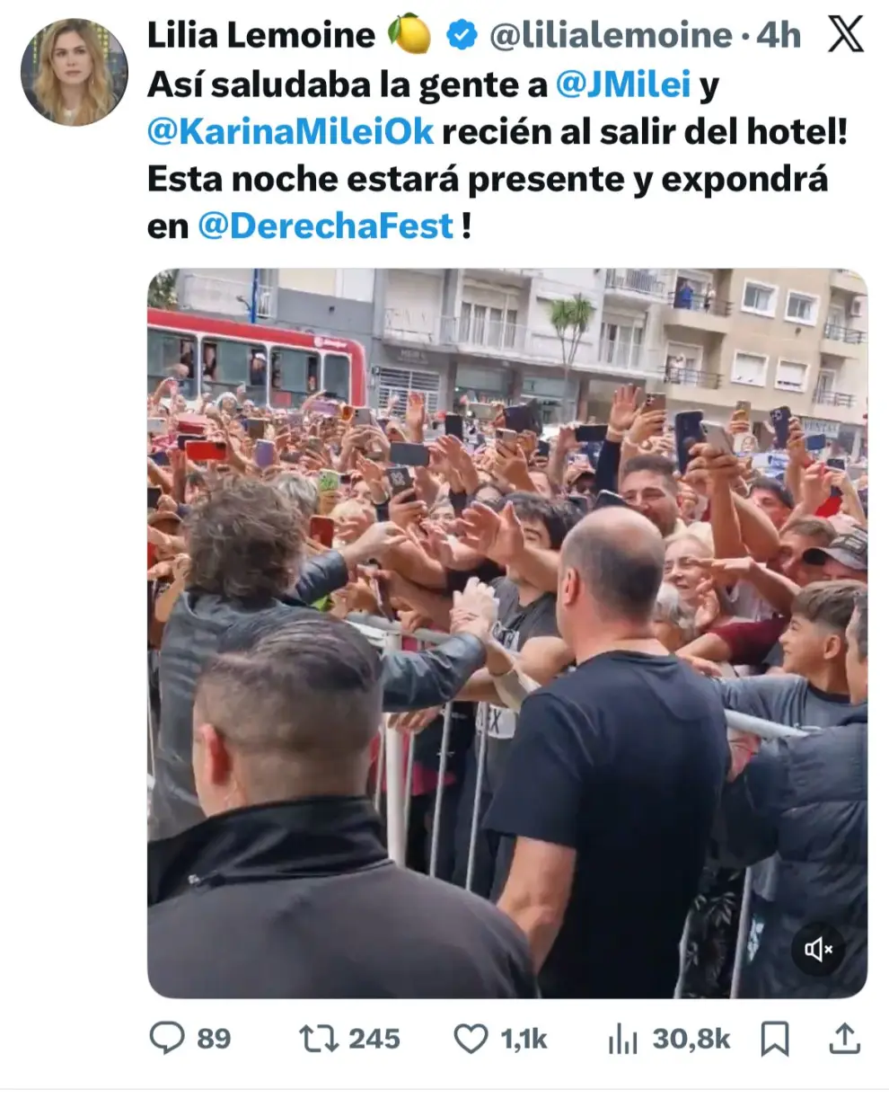 Esta noche estará presente y expondrá en
@DerechaFest
