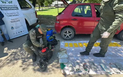 Procedimientos contra el narcotráfico en Tartagal.