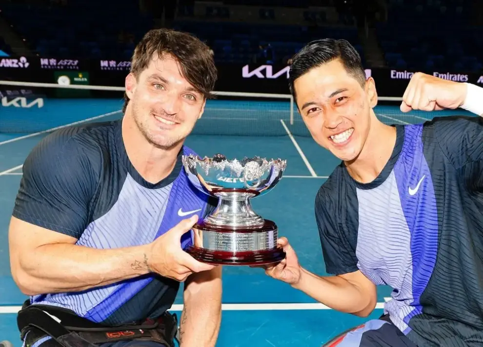 Fernández y Oda, campeones del Abierto de Australia