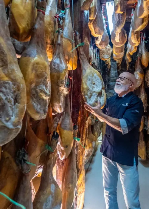 Finca La Montanera donde se produce Cerdo negro de Quico Fernández 