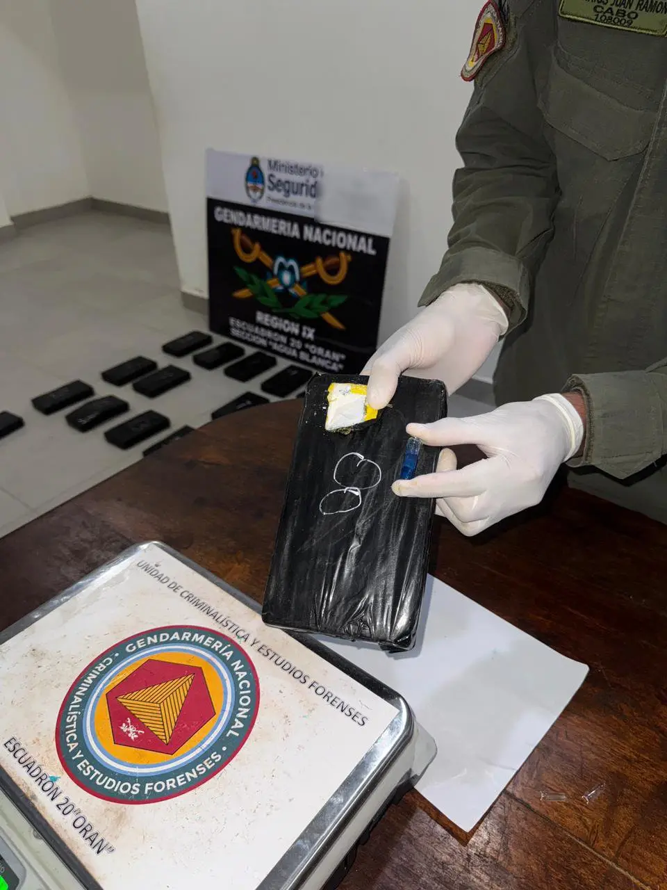 Secuestro de cocaína en Orán.