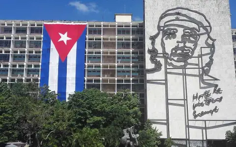 Bandera de Cuba.