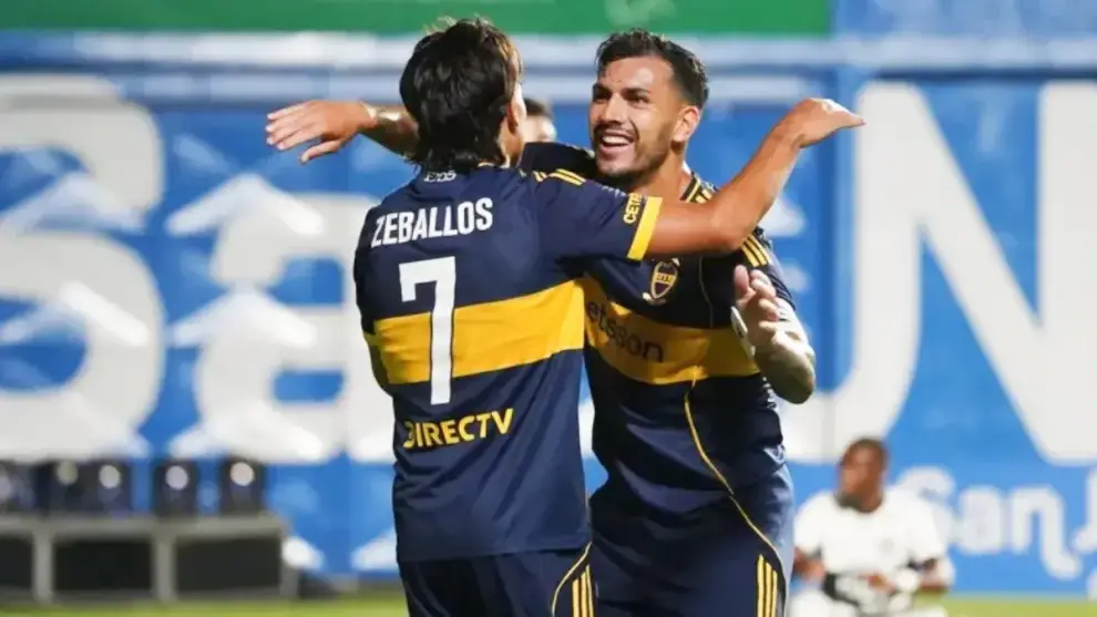 Leandro Paredes y Exequiel Zeballos, los dos máximos estandartes actuales del plantel de Boca.