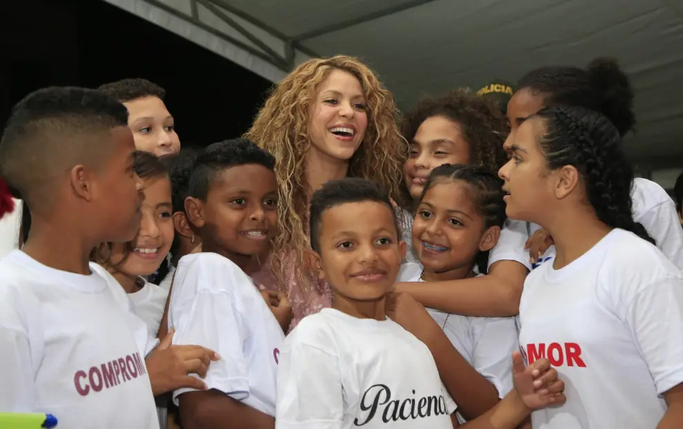 La Fundaciòn Pies Descalzos impulsò diversos proyectos educativos para niños de Colombia.