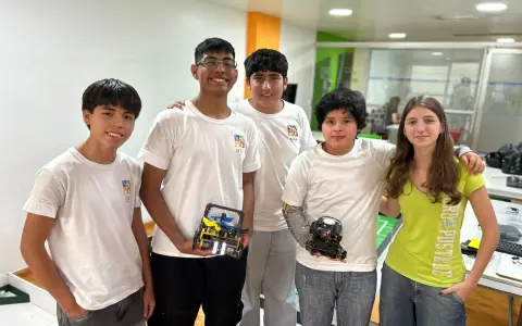  Lucio Saucedo, Benjamín Villagrán, Laureano Monteros, Elías Cordero y María Virginia Viollaz 