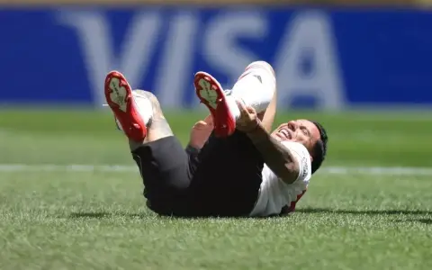 Sebastián Driussi, y una de sus tantas lesiones desde su regreso a River desde la MLS
