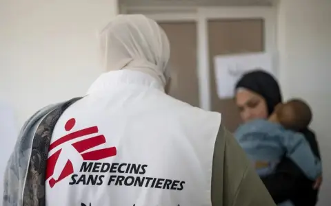 Médicos Sin Fronteras (MSF) en Gaza. EFE/ Magda Gibelli