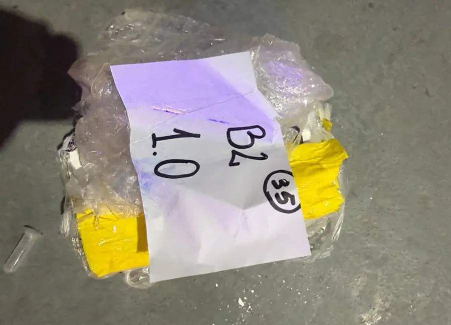 Secuestro de droga en Orán.