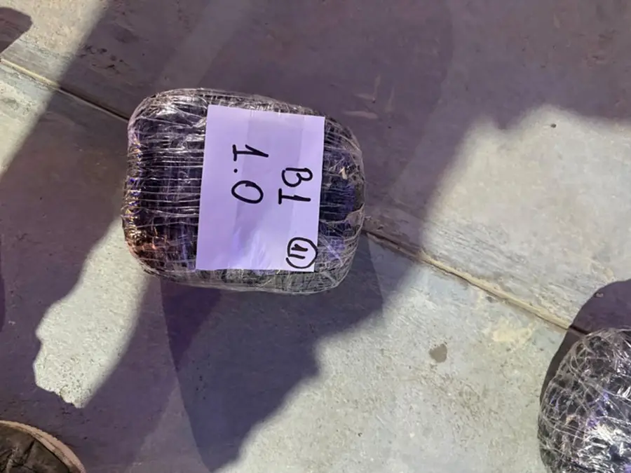 Secuestro de droga en Orán.