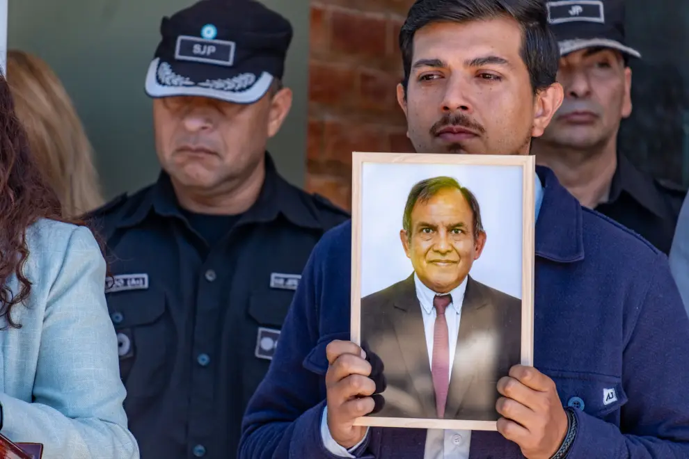 Homenaje a Vicente Cordeyro en la escuela de Cadetes de la policía