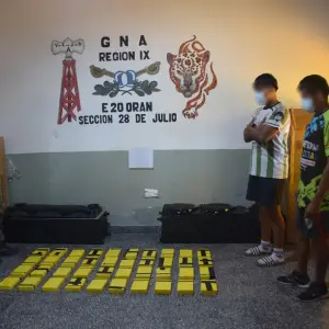 Cocaína oculta en parlantes: Nuevo golpe de Gendarmería al narcotráfico en Salta