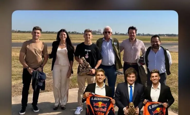 La LLA Salta junto a los hermanos Benavídez