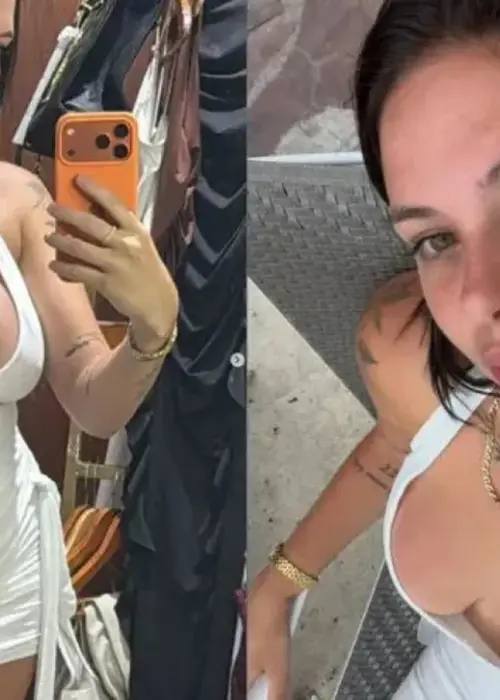 Martina Oliva, sindicada como narcomodelo.