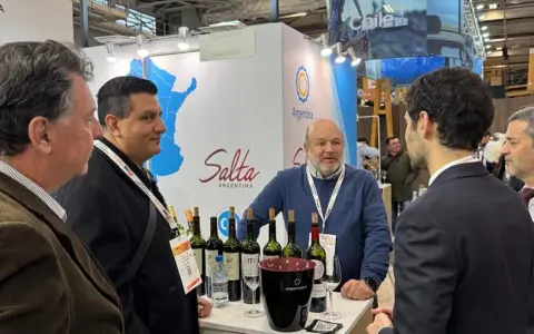 Etiquetas de Salta en la capital del vino.