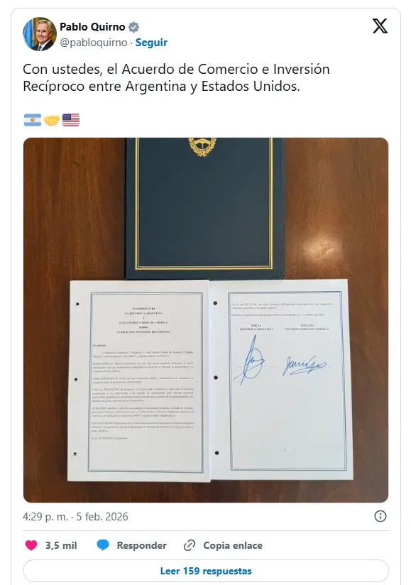 firma del acuerdo comercial