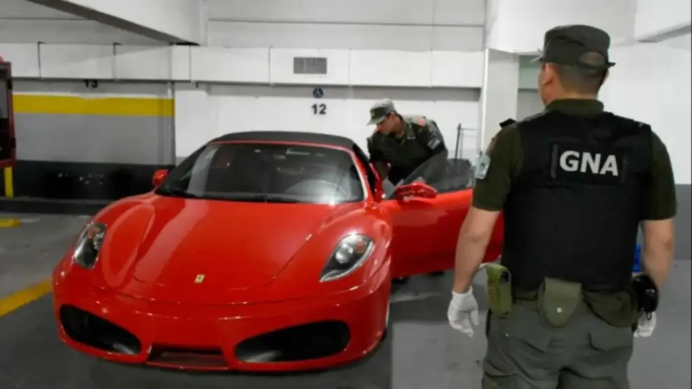La Ferrari que fue comprada a Diego Armando Maradona.