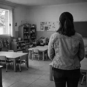 Es maestra con título y la pasaron a personal de limpieza porque se quedó sin alumnos: "En Salta faltan niños"