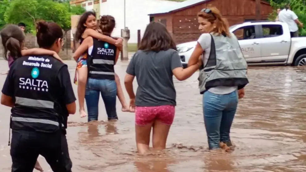 Inundaciones en El Galpón