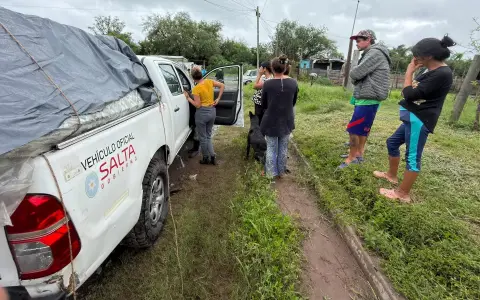 Inundaciones en Metán