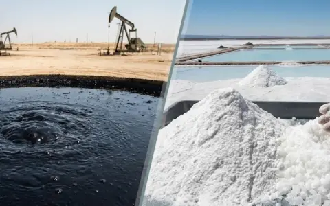 "Oro negro" y "oro blanco": Lideraron el índice de producción industrial minero.