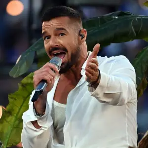 Ricky Martin mostró el detrás de escena en el Super Bowl