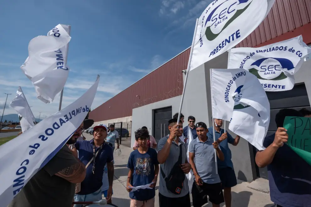 Manifestacion en Metalnor