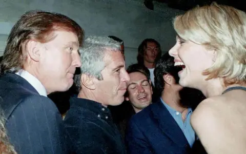 Trump salpicado en el caso Epstein.