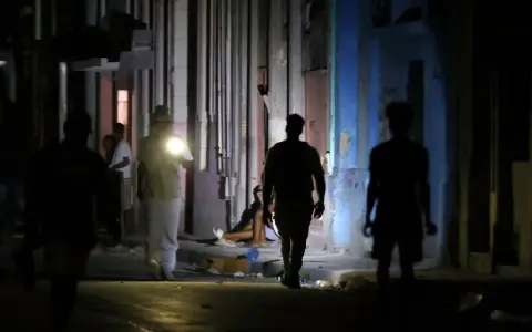 Cuba a oscuras