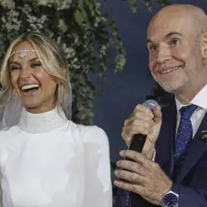   Milagros Maylin esposa de Rodríguez Larreta mostró su pancita de cinco meses
