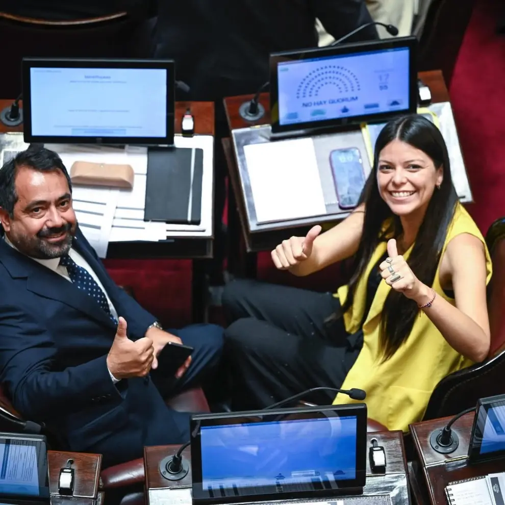 Gonzalo Guzman Coraita junto a Emilia Orozco