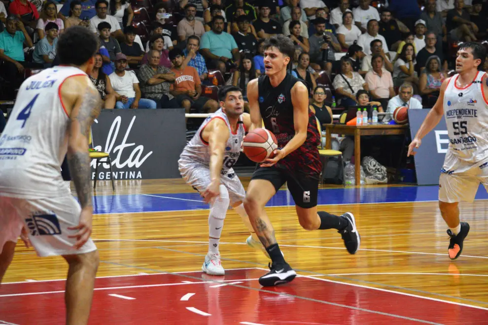 Salta Basket llega afilado tras el triunfo ante Independiente de Santiago del Estero